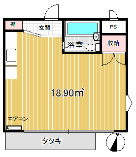 ハウスシャトレーの間取り