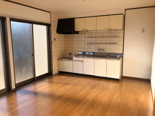 山崎貸家のキッチン写真