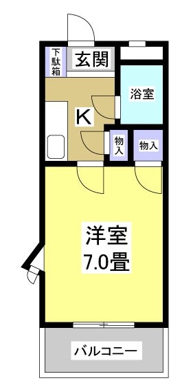 【石塚マンションの間取り】