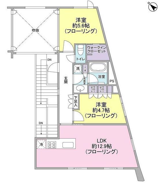 レグノ・コラージュの間取り