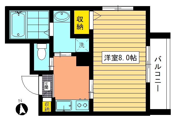 グランメゾン戸越銀座の間取り