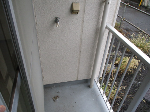 洗面設備　洗濯置場ベランダ