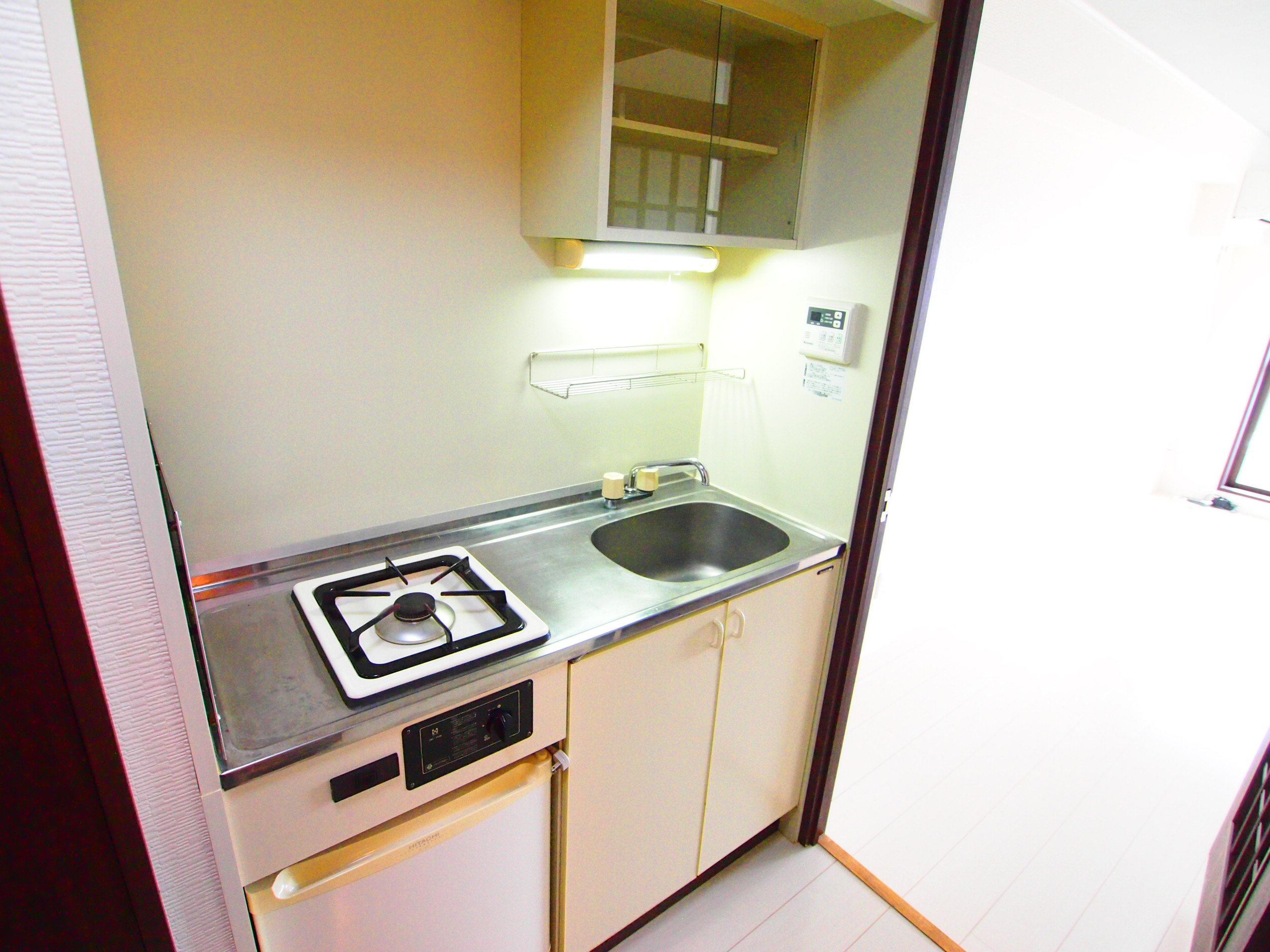 キッチン　ガスコンロ1口付