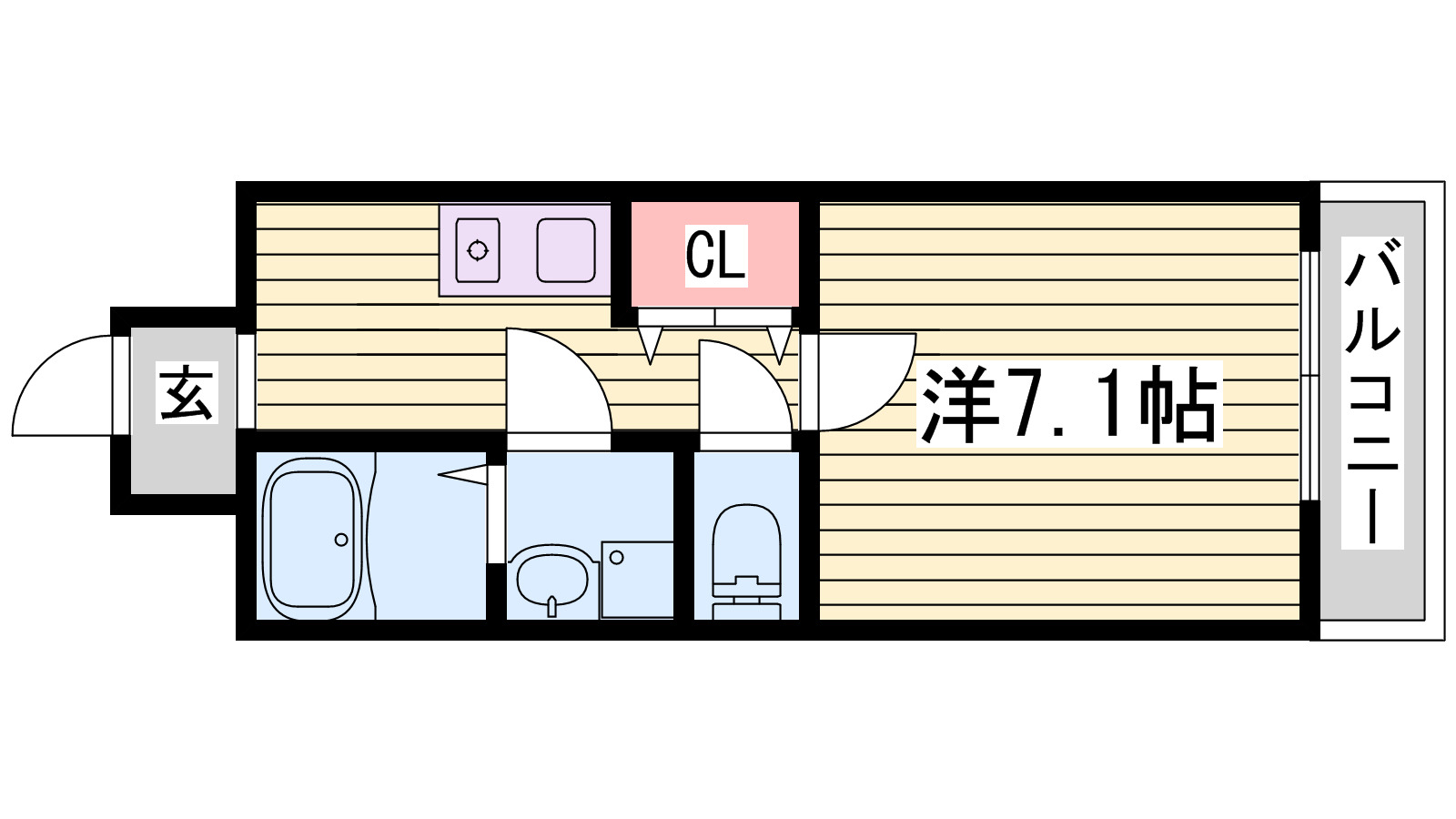 Capital.i姫路の間取り