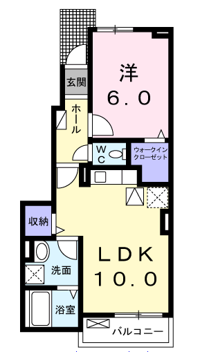 スモールヴィレッジIIIの間取り