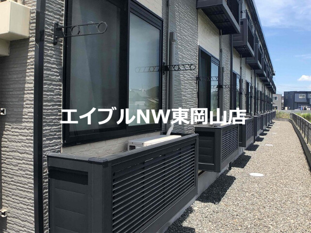 【レオパレス藤花の建物外観】