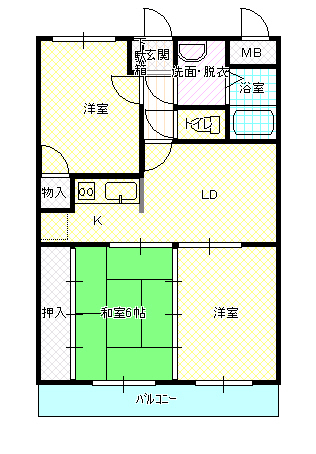 ユーミー　SAKAEの間取り