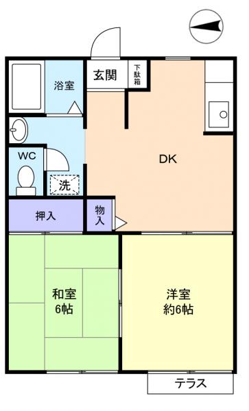 パークハイムの間取り