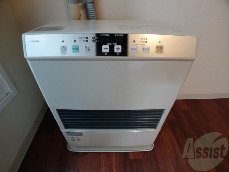 その他設備　灯油暖房です。札幌の寒い冬もこれで大丈夫！