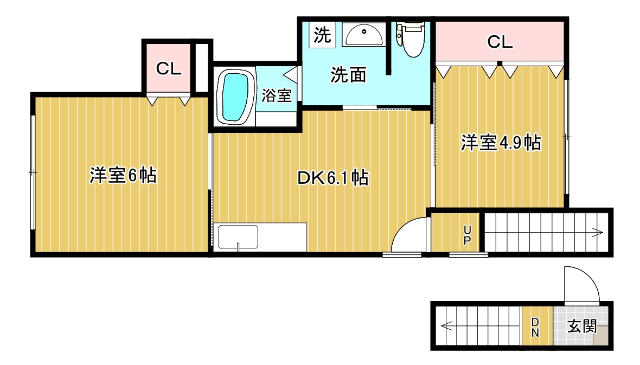 ナチュラルヴィレッジ泉町の間取り