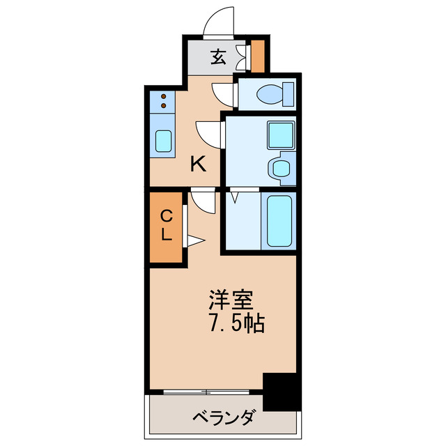 プレサンス桜通ザ・タイムズの間取り