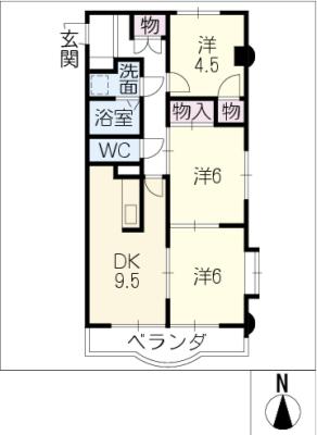 Ｆｏｎｔａｉｎｅの間取り