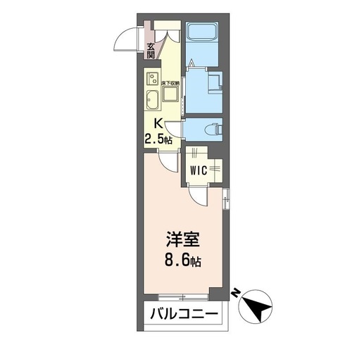 レフィシアIIの間取り