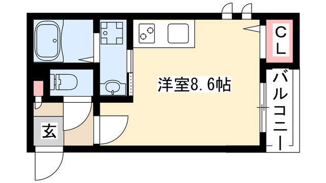 GRANDTIC金山駅東の間取り