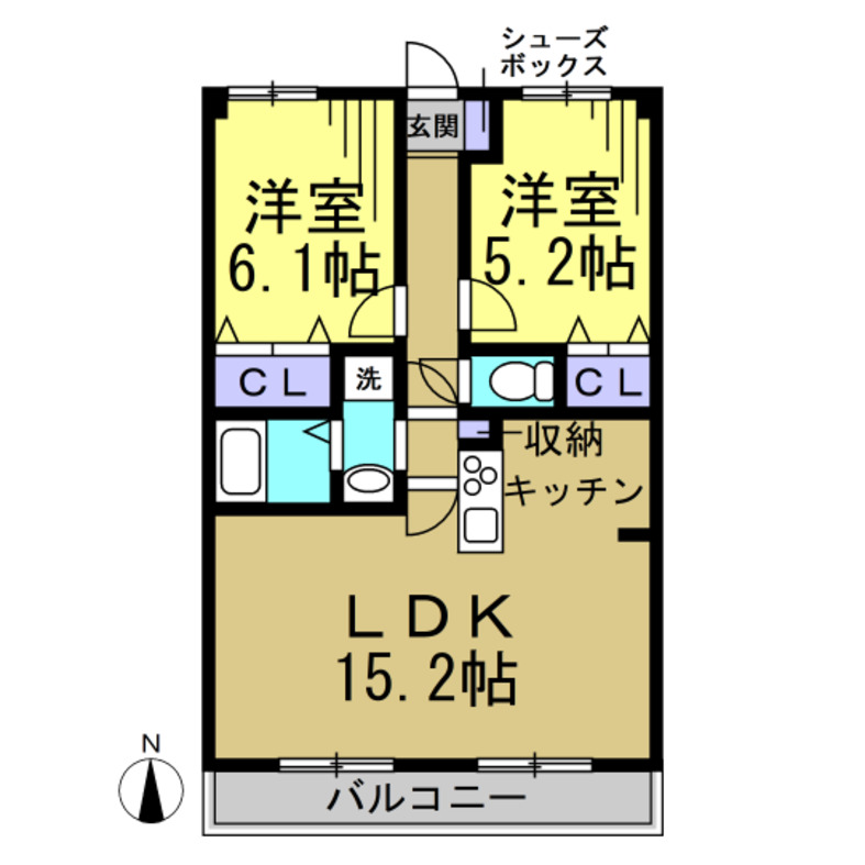 フレシールの間取り