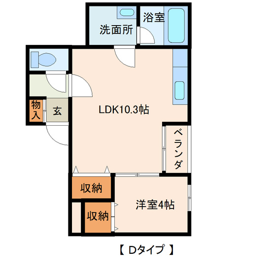 コーチの間取り