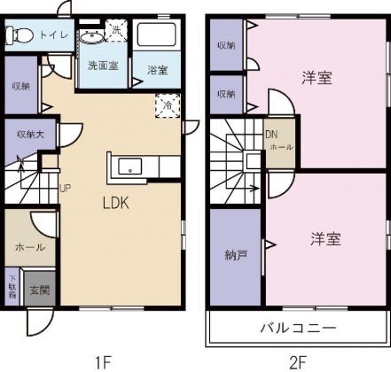 ピースの間取り