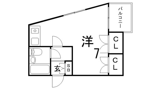 LM神戸花隈の間取り