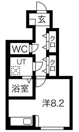 アンタレス（元木）の間取り