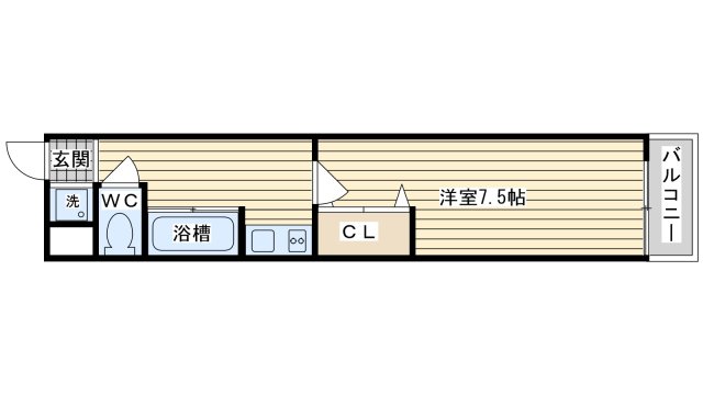 【高槻市大和のマンションの間取り】