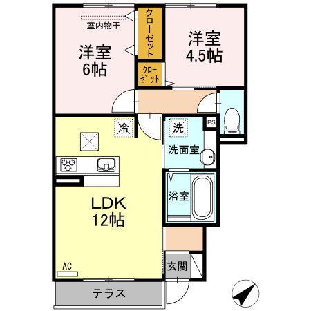 ウィット西川口の間取り