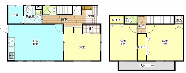 【安曇野梓橋住宅の間取り】