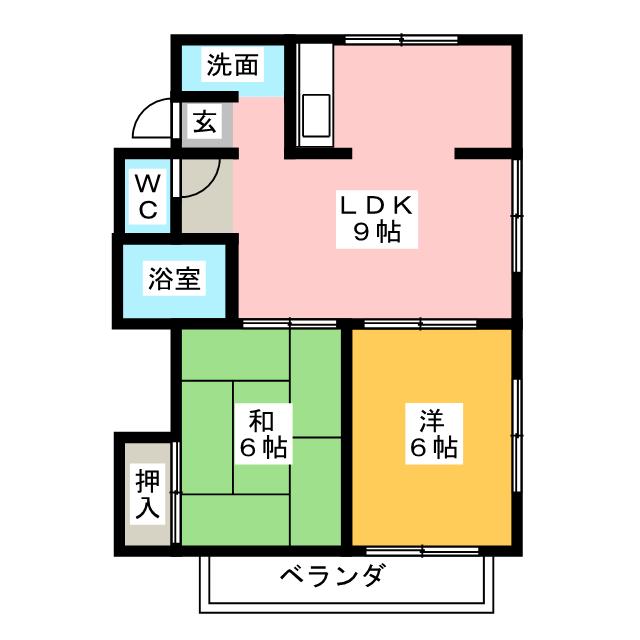 グリーンコートの間取り