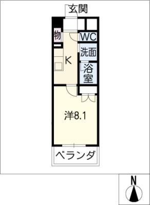 ララステージ熱田の間取り