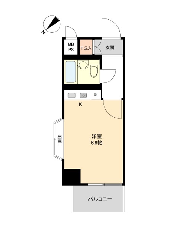 ライオンズマンション拝島第二の間取り