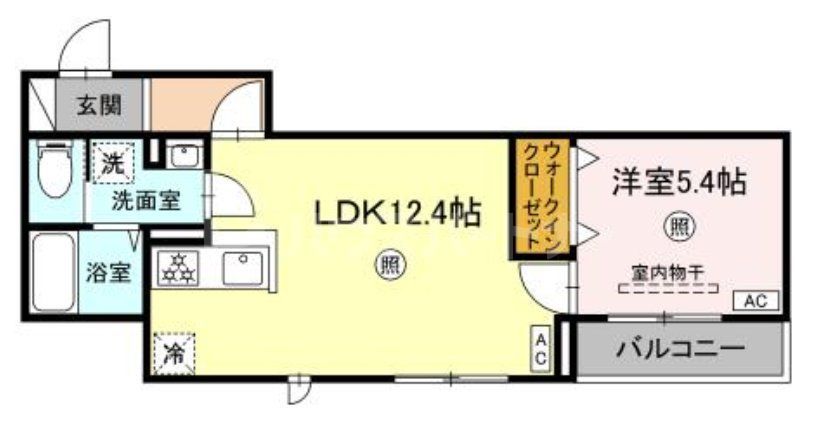 グラナーデ西保木間の間取り