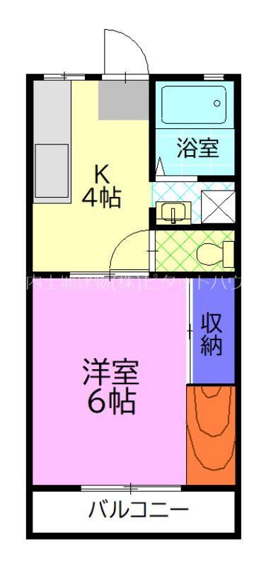 メゾンれいかの間取り