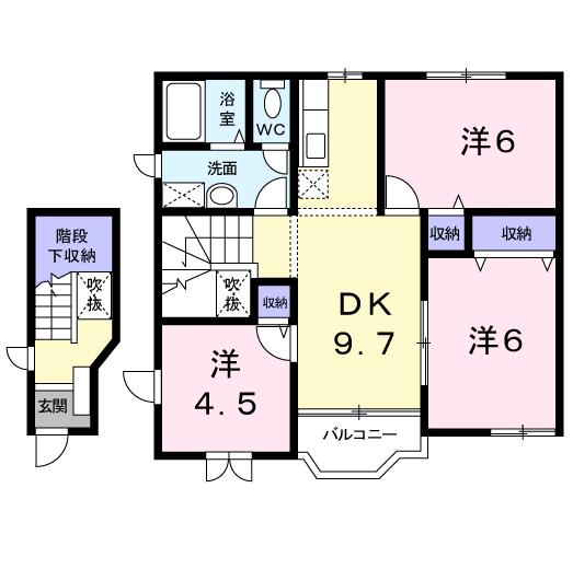 フューチャーＢの間取り