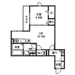 Rue colline三国ヶ丘の間取り