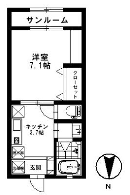 オンリーワン・藤の間取り