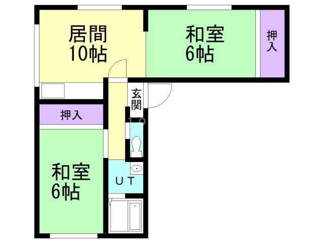 澄川３条ロイヤルハイツの間取り