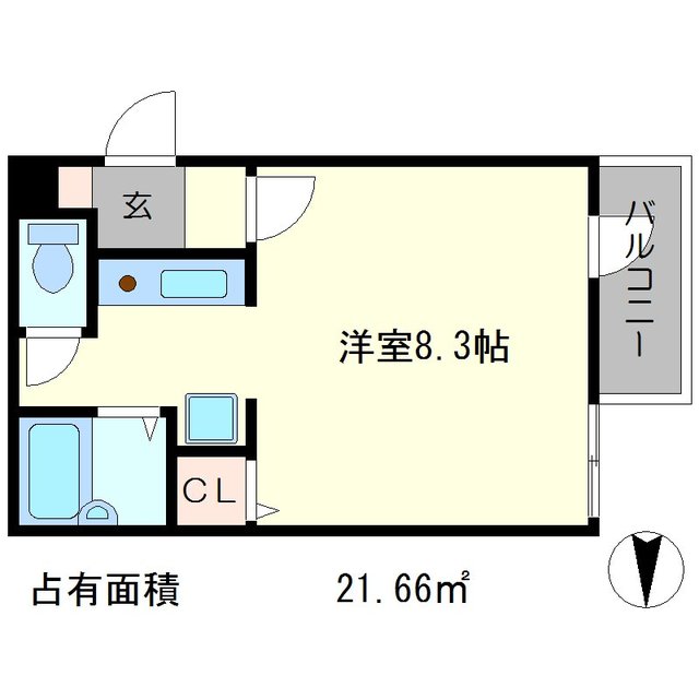 ランシングの間取り