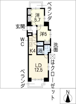 ラウレルトキワの間取り