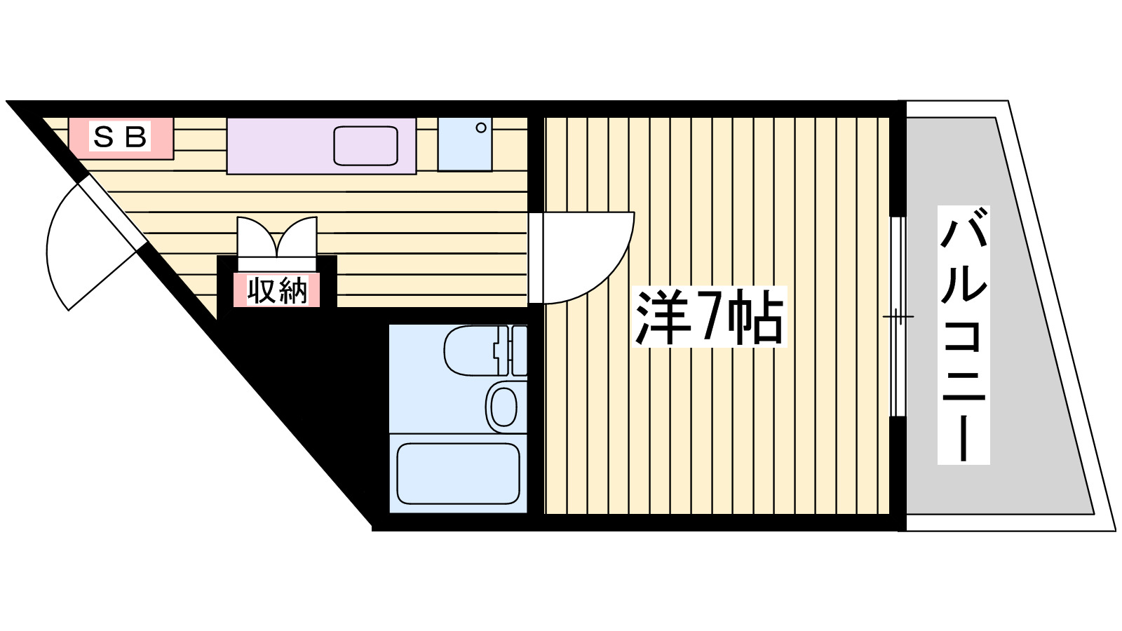 プレアール姫路山吹の間取り