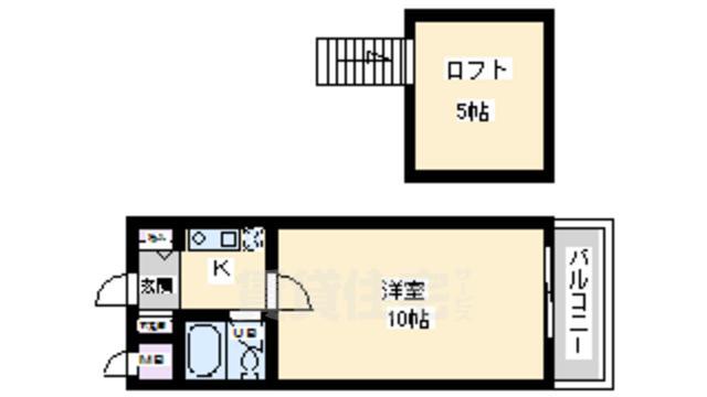 セピア霞ヶ丘の間取り