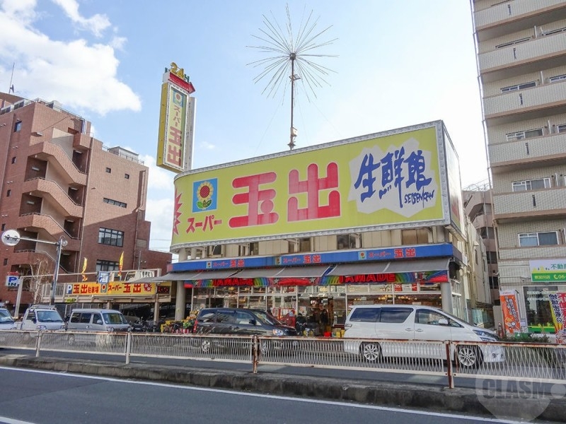 【大阪市東淀川区菅原のマンションのスーパー】