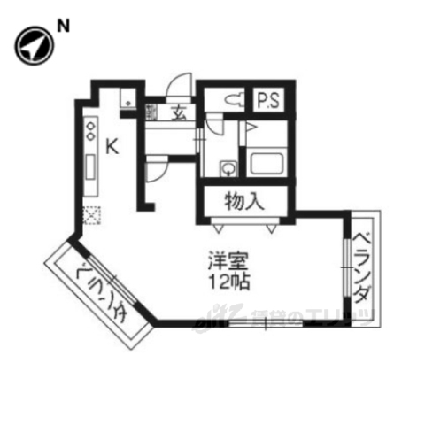 Ｃｈｏｅｉ第５コーポ中川の間取り