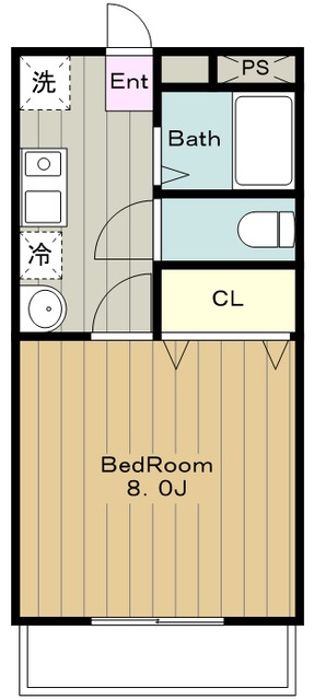 アンティ広田Iの間取り