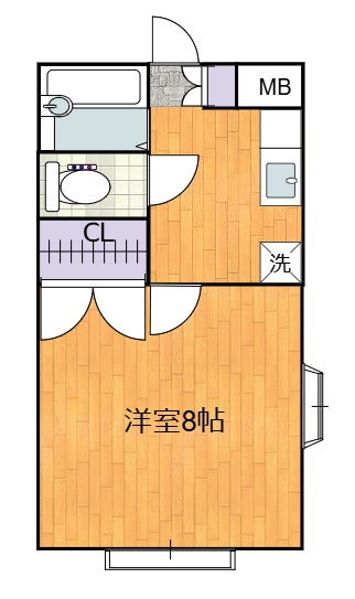 ファミールMの間取り