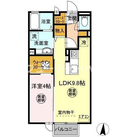 大黒屋　十番館の間取り