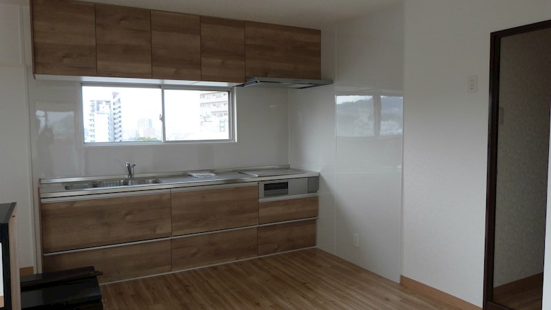 キッチン　新調したキッチン