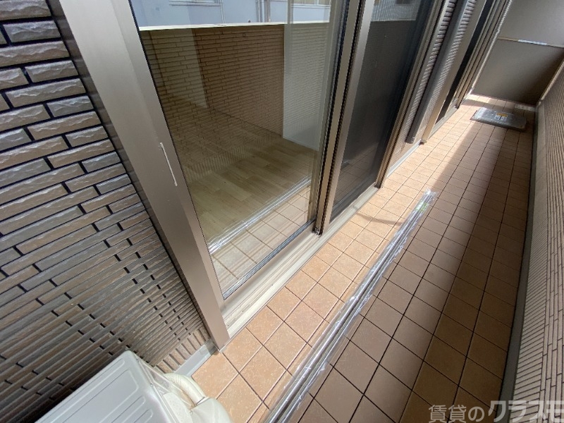 バルコニー　防犯シャッター付で安心♪