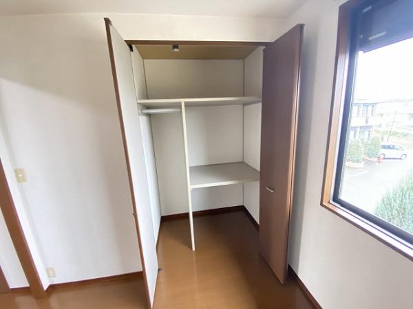 収納　クローゼット！