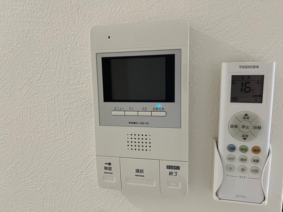 セキュリティ　※別部屋の写真です