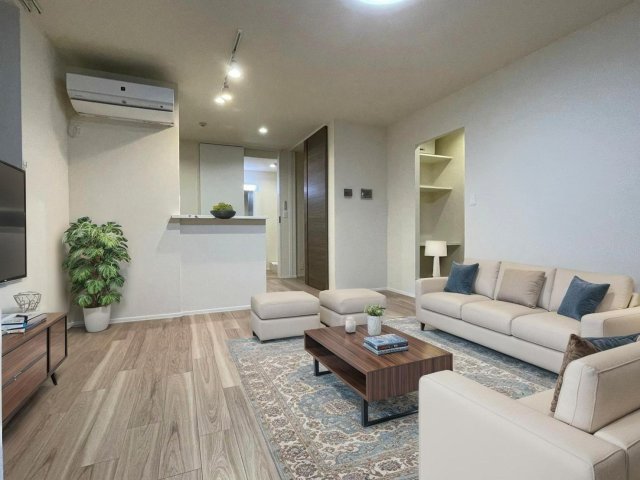 居室・リビング　★リビングダイニング／ＣＧ家具のため、実際は家具は付きません