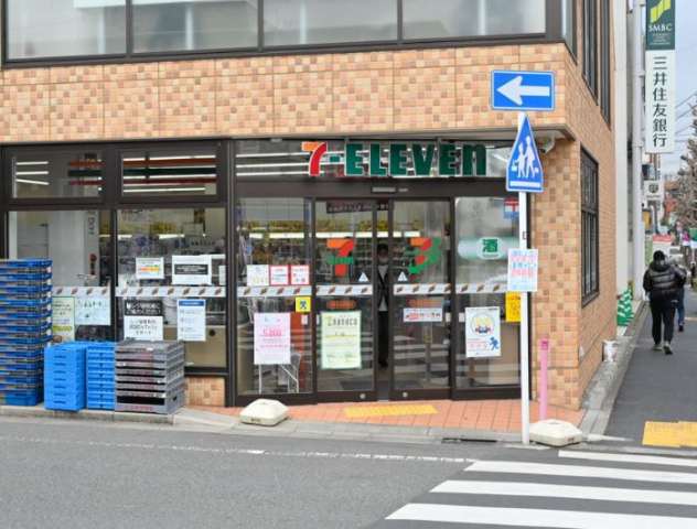 コンビニ　セブン－イレブン目黒洗足駅前店（コンビニ）まで348m